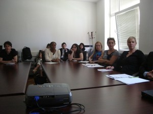 LAW STUDENTS FROM THE UNIVERSITY OF NEW YORK VISIT THE PROSECUTOR'S OFFICE OF BiH