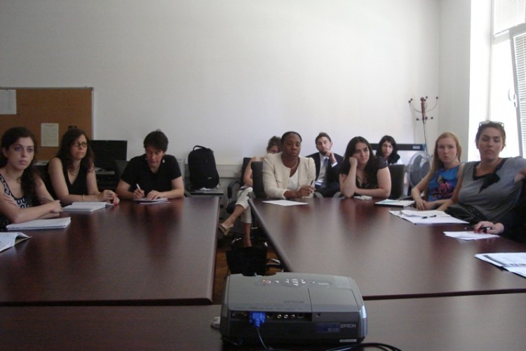 LAW STUDENTS FROM THE UNIVERSITY OF NEW YORK VISIT THE PROSECUTOR'S OFFICE OF BiH