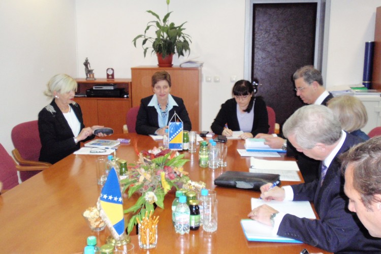 OFFICIALS OF THE PROSECUTOR'S OFFICE OF BIH MET WITH THE CHIEF PROSECUTOR OF THE ICTY