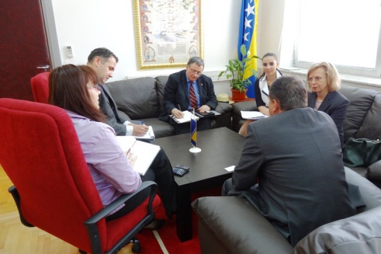 CHIEF PROSECUTOR OF POBIH RECEIVED THE AMBASSADOR OF THE FEDERAL REPUBLIC OF GERMANY TO BIH