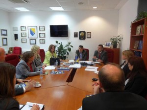 CHIEF PROSECUTOR MET WITH THE OFFICIALS OF THE U.S. EMBASSY IN BOSNIA AND HERZEGOVINA.  SUPPORT TO THE PROSECUTOR’S OFFICE OF BIH IN ESTABLISHING THE RULE OF LAW REITERATED