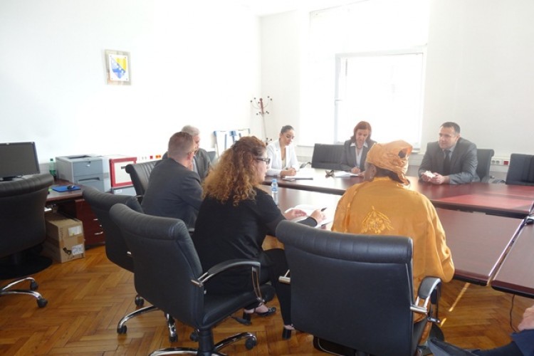 REPRESENTATIVES OF THE PROSECUTOR'S OFFICE OF BOSNIA AND HERZEGOVINA MET WITH THE REPRESENTATIVES OF THE UN