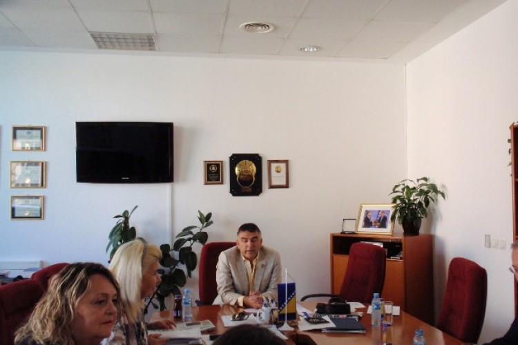 A MEETING OF THE DELEGATIONS OF THE PROSECUTOR’S OFFICE OF BIH AND THE STATE ATTORNEY’S OFFICE OF THE REPUBLIC OF CROATIA AT THE HIGHEST LEVEL HELD IN SARAJEVO  
