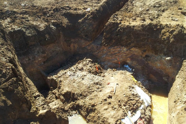 EXHUMATION AT THE LOCATION OF TOMAŠICA, NEAR PRIJEDOR CONTINUES. PRECISE DIMENSION OF THE MASS GRAVE SITE IS BEING DETERMINED PRIOR TO EXHUMATION OF INDIVIDUAL MORTAL REMAINS  