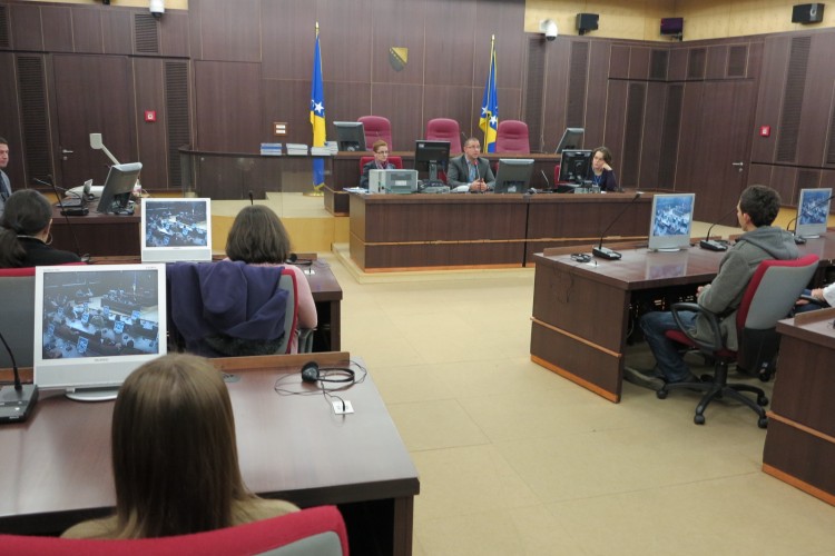 REPRESENTATIVES OF THE PROSECUTOR'S OFFICE OF BIH GAVE PRESENTATIONS TO LAW FACULTY STUDENTS FROM ZENICA