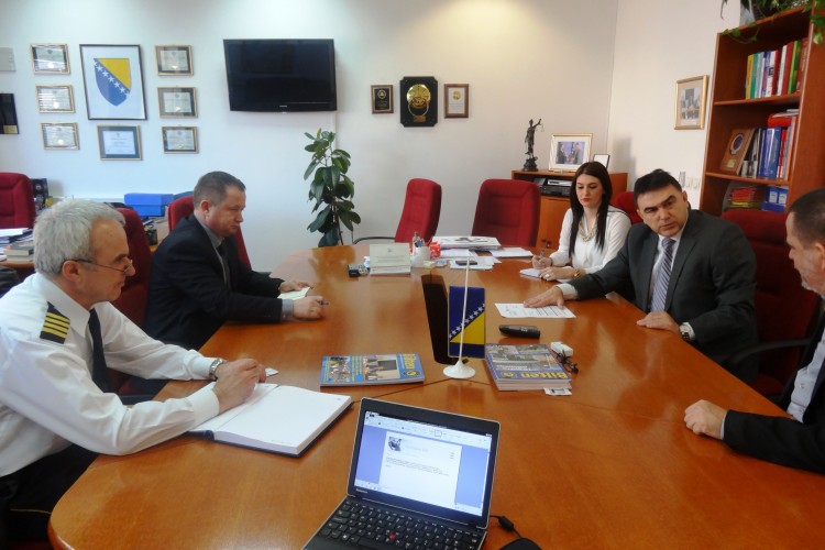 CHIEF PROSECUTOR AND DIRECTOR OF ITA BIH MET. FORMING OF A SPECIAL TEAM TO BE WORKING WITH THE PROSECUTOR’S OFFICE OF BIH ON DETECTION AND PROSECUTION OF TAX EVASIONS AGREED