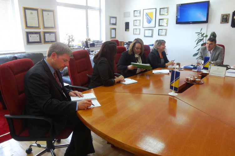CHIEF PROSECUTOR MET WITH THE OFFICIALS OF THE U.S. BUREAU OF INTERNATIONAL NARCOTICS AND LAW ENFORCEMENT AFFAIRS (INL)