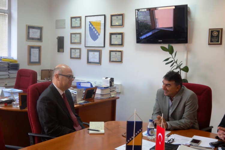 AMBASSADOR OF THE REPUBLIC OF TURKEY VOICED HIS SUPPORT TO THE PROSECUTOR’S OFFICE OF BIH