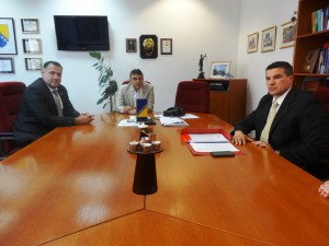 CHIEF PROSECUTOR MET WITH THE DIRECTOR OF THE BORDER POLICE OF BOSNIA AND HERZEGOVINA