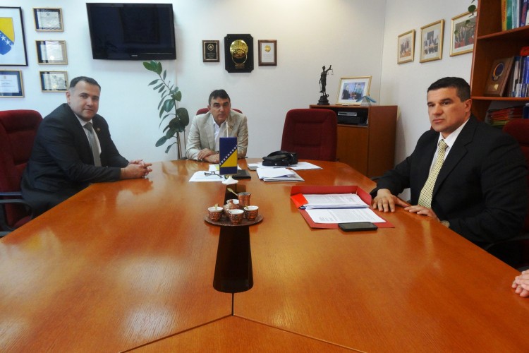 CHIEF PROSECUTOR MET WITH THE DIRECTOR OF THE BORDER POLICE OF BOSNIA AND HERZEGOVINA