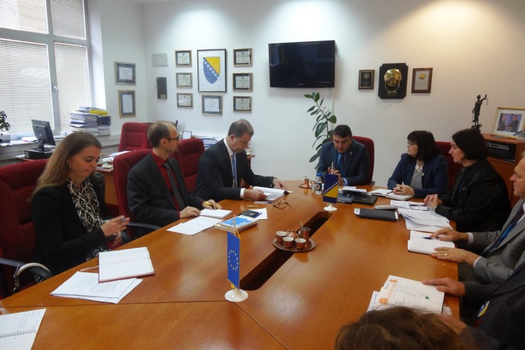 CHIEF PROSECUTORS SALIHOVIĆ AND BRAMMERTZ HELD A MEETING. CHIEF PROSECUTOR OF THE PROSECUTOR’S OFFICE OF BIH INFORMED THE ICTY OFFICE OF THE PROSECUTOR ABOUT THE RESULTS ACHIEVED IN THIS AND PREVIOUS YEARS.