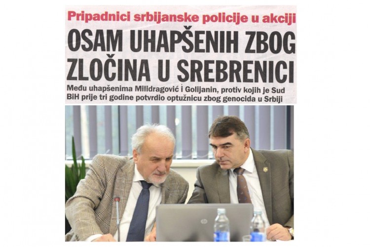Electronic and print media reported on the activities of the Prosecutor’s Office of BiH. Support expressed in the fight for establishment of the rule of law