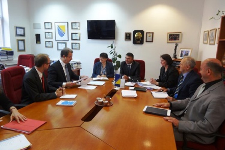 CHIEF PROSECUTOR GORAN SALIHOVIĆ MET WITH CHIEF PROSECUTOR OF THE ICTY SERGE BRAMMERTZ. SIGNIFICANT PROGRESS IN PROSECUTION OF CATEGORY 2 CASES