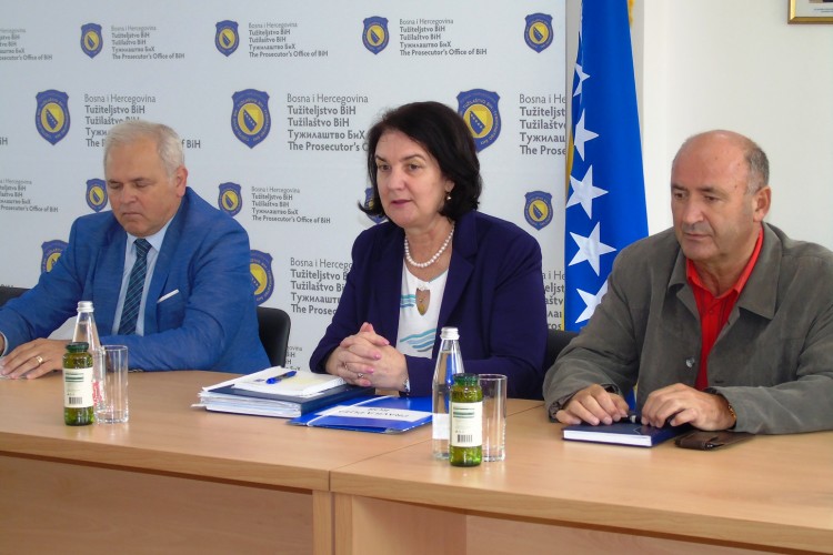 MEETING BETWEEN TADIĆ AND BRAMMERTZ IN SARAJEVO