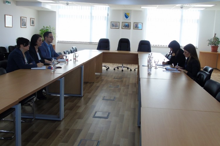 ACTING CHIEF PROSECUTOR GORDANA TADIĆ MET WITH THE REPRESENTATIVES OF THE OSCE ELECTION OBSERVATION MISSION REGARDING THE UPCOMING ELECTIONS IN BIH