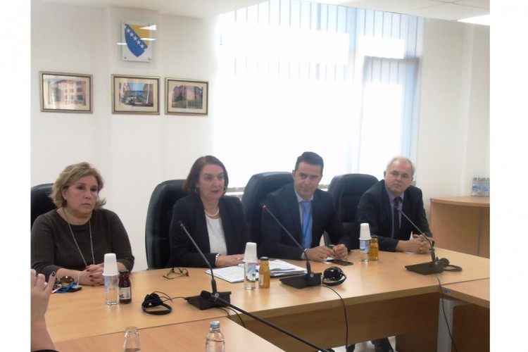 A COLLEGIUM OF ALL PROSECUTORS HELD IN THE PROSECUTOR’S OFFICE OF BIH REGARDING THE IMPLEMENTATION OF RECOMMENDATIONS FOR CONDUCT AND ACTIONS TO REDUCE THE RISK FROM THE CORONA VIRUS
