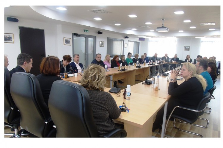 A COLLEGIUM OF ALL PROSECUTORS HELD IN THE PROSECUTOR’S OFFICE OF BIH REGARDING THE IMPLEMENTATION OF RECOMMENDATIONS FOR CONDUCT AND ACTIONS TO REDUCE THE RISK FROM THE CORONA VIRUS