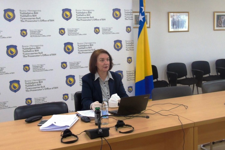 CHIEF PROSECUTOR OF THE PROSECUTOR’S OFFICE OF BIH PARTICIPATED IN THE VIDEO CONFERENCE OF ALL CHIEF PROSECUTORS AND HJPC PRESIDENTS
