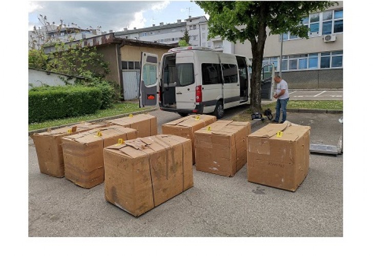 AROUND 1.1 TONS OF CUT TOBACCO WITHOUT APPROPRIATE EXCISE DOCUMENTATION SEIZED IN BANJA LUKA AREA 