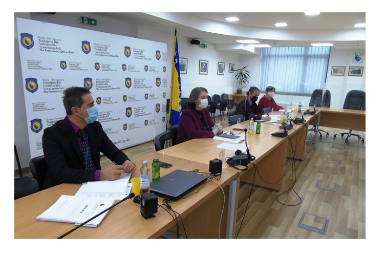 CHIEF PROSECUTOR MEETS HEADS OF IRMCT FIELD OFFICE AND ICRC DELEGATION IN SARAJEVO