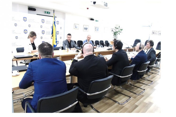 A MEETING WITH US OFFICIALS ON COUNTERTERRORISM HELD AT THE BIH PROSECUTOR’S OFFICE