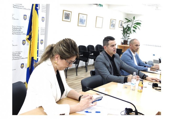  A MEETING WITH US OFFICIALS ON COUNTERTERRORISM HELD AT THE BIH PROSECUTOR’S OFFICE