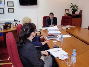 CHIEF PROSECUTOR MET WITH REPRESENTATIVES OF THE OSCE MISSION HANDLING THE ANTI TRAFFICKING ACTIVITIES