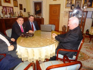 CHIEF PROSECUTOR MET WITH FRANJO KOMARICA, THE BISHOP OF BANJA LUKA. CENTRAL TOPICS PERTAINED TO PROSECUTION OF WAR CRIMES OF KILLINGS OF PRIESTS  