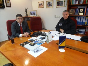 CHIEF PROSECUTOR MET WITH THE DIRECTOR OF THE DIRECTORATE FOR COORDINATION OF POLICE BODIES. THEY DISCUSSED THE SECURITY SITUATION IN BOSNIA AND HERZEGOVINA AND COOPERATION 