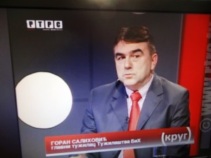 U emisiji „Krug“, emitiranoj na RTRS, glavni tužitelj TBiH, Goran Salihović, i predsjednik VSTV-a BiH Milan Tegeltija, govorili su o situaciji u pravosuđu, procesuiranju predmeta ratnih zločina, kao i budućem radu ovih institucija i jačanju kapaciteta