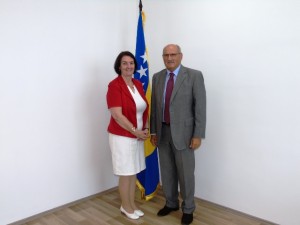  V.D. GLAVNOG TUŽIOCA TUŽILAŠTVA BiH, GORDANA TADIĆ, ODRŽALA SASTANAK SA AMBASADOROM REPUBLIKE  HRVATSKE U BiH NJ.E. IVANOM DEL VECHIOM