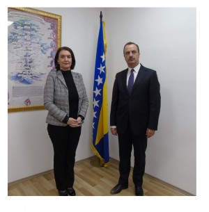 CHIEF PROSECUTOR MEETS UKRAINIAN AMBASSADOR TO BOSNIA AND HERZEGOVINA