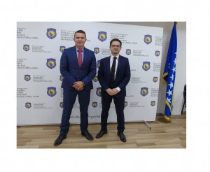  CHIEF PROSECUTOR MEETS WITH AMBASSADOR OF REPUBLIC OF FRANCE TO BIH 