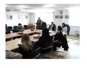 STUDENTI PRAVNOG FAKULTETA U SARAJEVU U POSJETI TUŽILAŠTVU BiH