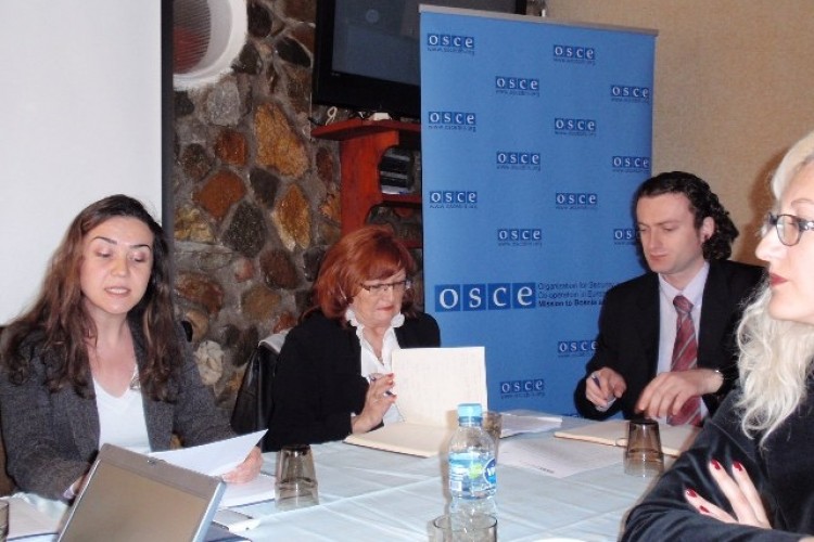 ON APRIL 19, 2012 THE REPRESENTATIVES OF THE PROSECUTOR'S OFFICE OF BIH ATTENDED A ROUNDTABLE ON PROSECUTION OF WAR CRIMES, ORGANIZED BY THE OSCE MISSION IN BIH IN SREBRENICA