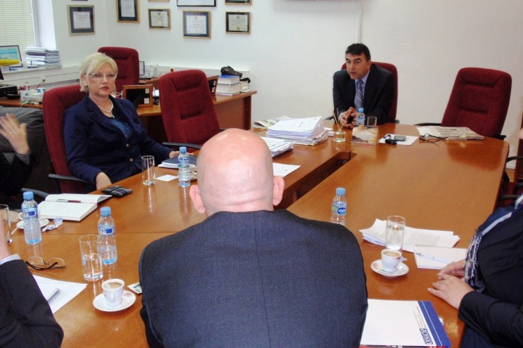 CHIEF PROSECUTOR MET WITH REPRESENTATIVES OF THE OSCE MISSION HANDLING THE ANTI TRAFFICKING ACTIVITIES