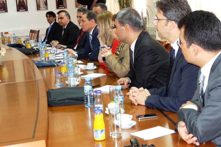 CHIEF PROSECUTOR MET WITH THE DELEGATION OF THE FIRST CHAMBER OF THE HIGH COUNCIL FOR JUDGES AND PROSECUTORS OF THE REPUBLIC OF TURKEY
