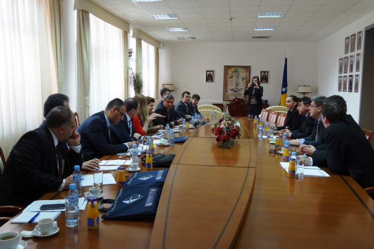 CHIEF PROSECUTOR MET WITH THE DELEGATION OF THE FIRST CHAMBER OF THE HIGH COUNCIL FOR JUDGES AND PROSECUTORS OF THE REPUBLIC OF TURKEY