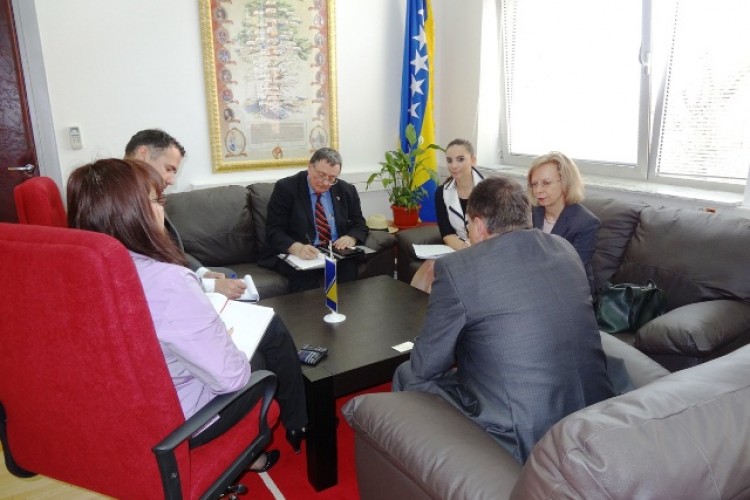 CHIEF PROSECUTOR OF POBIH RECEIVED THE AMBASSADOR OF THE FEDERAL REPUBLIC OF GERMANY TO BIH