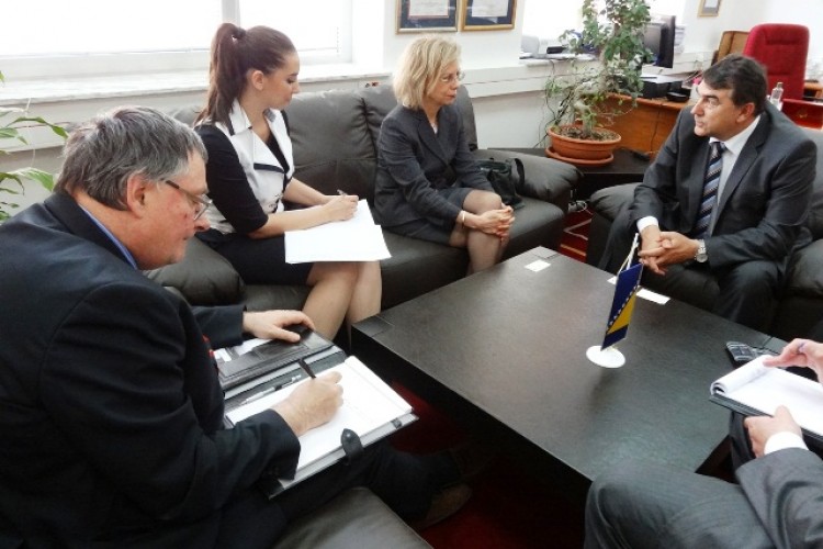 CHIEF PROSECUTOR OF POBIH RECEIVED THE AMBASSADOR OF THE FEDERAL REPUBLIC OF GERMANY TO BIH