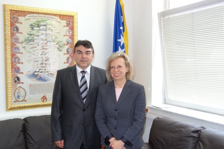 CHIEF PROSECUTOR OF POBIH RECEIVED THE AMBASSADOR OF THE FEDERAL REPUBLIC OF GERMANY TO BIH