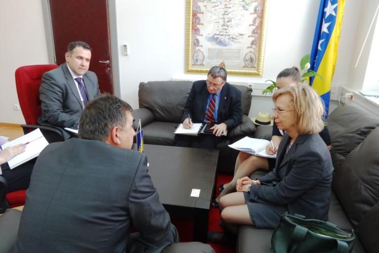 CHIEF PROSECUTOR OF POBIH RECEIVED THE AMBASSADOR OF THE FEDERAL REPUBLIC OF GERMANY TO BIH