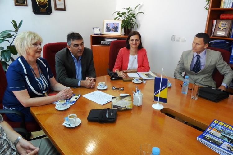 CHIEF PROSECUTOR AND OFFICIALS OF THE PROSECUTOR’S OFFICE OF BIH MET WITH THE DELEGATION OF THE STATE PROSECUTORIAL COUNCIL OF THE REPUBLIC OF SERBIA