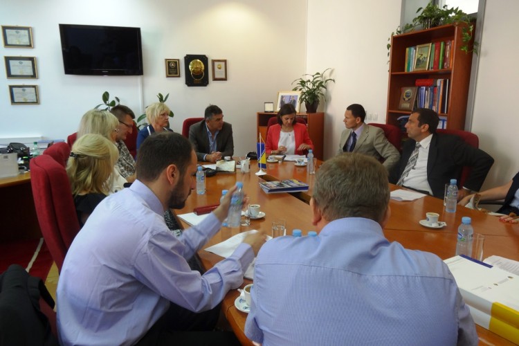 CHIEF PROSECUTOR AND OFFICIALS OF THE PROSECUTOR’S OFFICE OF BIH MET WITH THE DELEGATION OF THE STATE PROSECUTORIAL COUNCIL OF THE REPUBLIC OF SERBIA