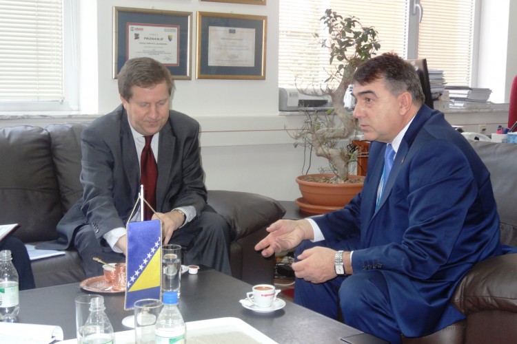 CHIEF PROSECUTOR MET AND DISCUSSED WITH THE AMBASSADOR OF THE CZECH REPUBLIC IN BOSNIA AND HERZEGOVINA
