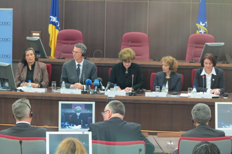 ЗАМЈЕНИЦА РУКОВОДИОЦА ПОСЕБНОГ ОДЈЕЛА ЗА РАТНЕ ЗЛОЧИНЕ УЧЕСТВОВАЛА НА ПРЕДСТАВЉАЊУ ИЗВЈЕШТАЈА О БОРБИ ПРОТИВ НЕКАЖЊИВОСТИ СЕКСУАЛНОГ НАСИЉА УЧИЊЕНОГ У ПРОТЕКЛОМ РАТУ