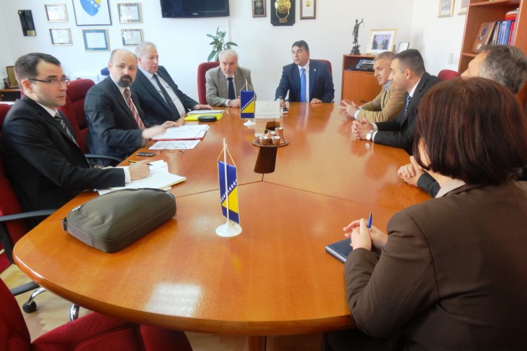 MUTUAL COOPERATION IN WAR CRIMES PROSECUTION AND CONCRETE CASE RELATED ACTIVITIES WERE THE CENTRAL TOPICS OF THE BILATERAL MEETING OF CHIEF PROSECUTORS SALIHOVIĆ AND VUKČEVIĆ