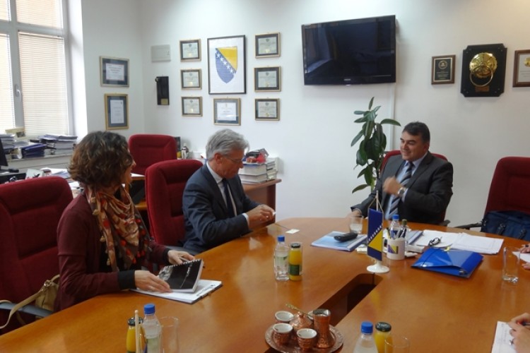 CHIEF PROSECUTOR MET WITH THE COMMISSIONER OF THE INTERNATIONAL COMMISSION ON MISSING PERSONS (ICMP)