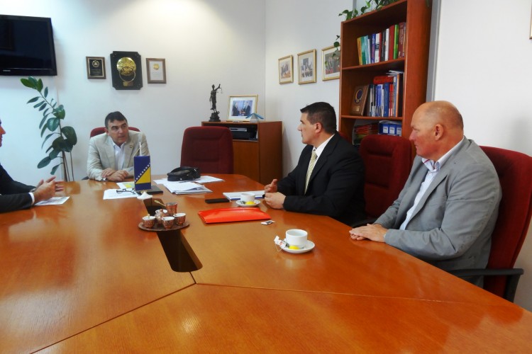 CHIEF PROSECUTOR MET WITH THE DIRECTOR OF THE BORDER POLICE OF BOSNIA AND HERZEGOVINA