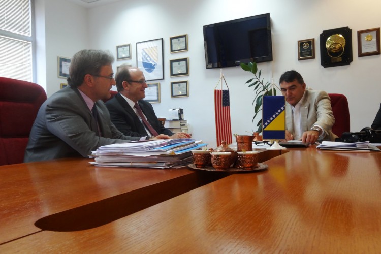 CHIEF PROSECUTOR MET WITH REPRESENTATIVES OF THE U.S. EMBASSY IN BIH